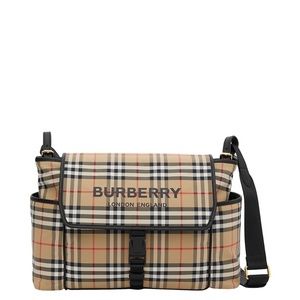 Burberry Vintage Check Nylon Baby Diaper Bag